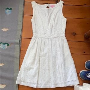 White Lilly Pulitzer dress